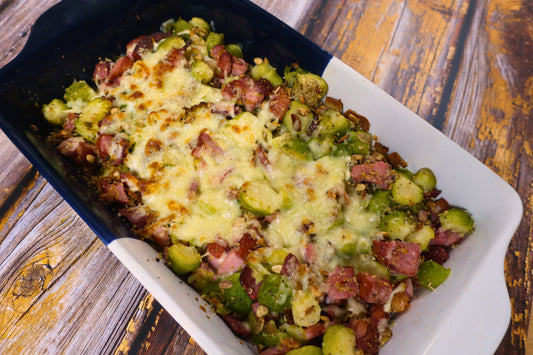 Roasted Brussels sprouts side dish