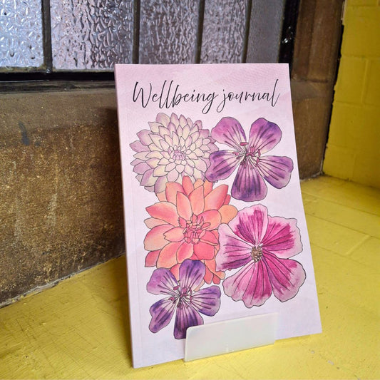 Wellbeing Journal Flowers